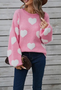 Sweetheart Pink Sweater