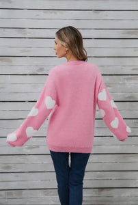 Sweetheart Pink Sweater